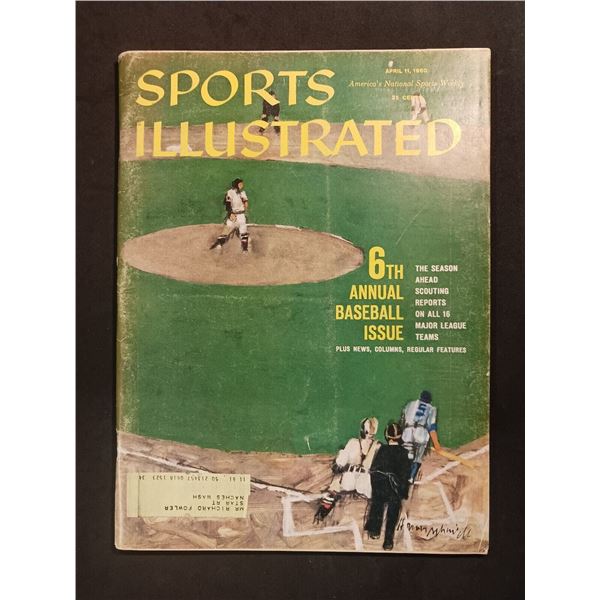1960 Sports Illustrated 6th Annual Baseball Issue