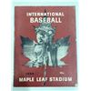 Image 1 : 1948 Maple Leafs Baseball with Autographs