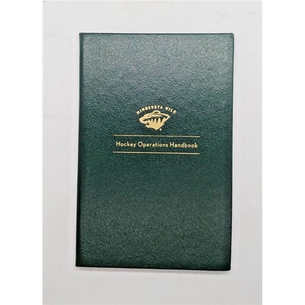 2002 Minnesota Wild Hockey Operations Handbook