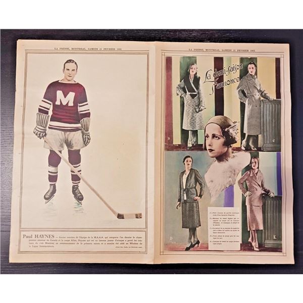 1931 La Presse, Montreal Full Issue Paul HAYNES