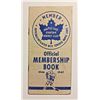 Image 1 : 1946-47 Maple Leaf Bantam Membership Booklet