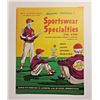 Image 1 : 1961 Sportswear Catalog Order Sheet Envelope