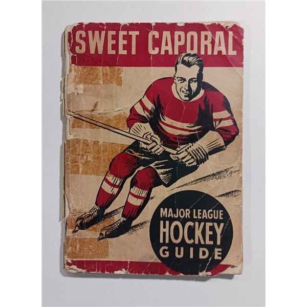 1939-40 Sweet Caporal Major League Hockey Guide