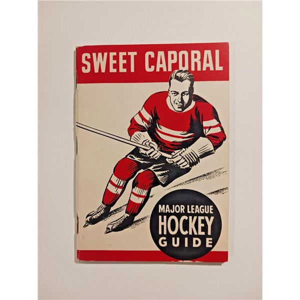 1939-40 Sweet Caporal Major League Hockey Guide