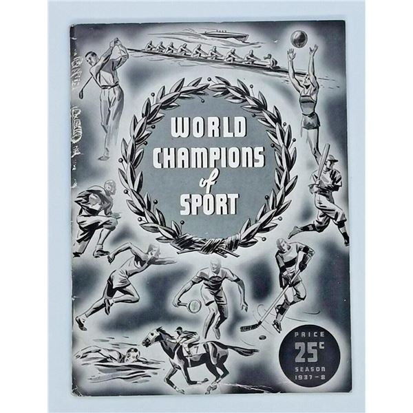 1937-1938 Beehive Corn Syrup World Champs of Sport
