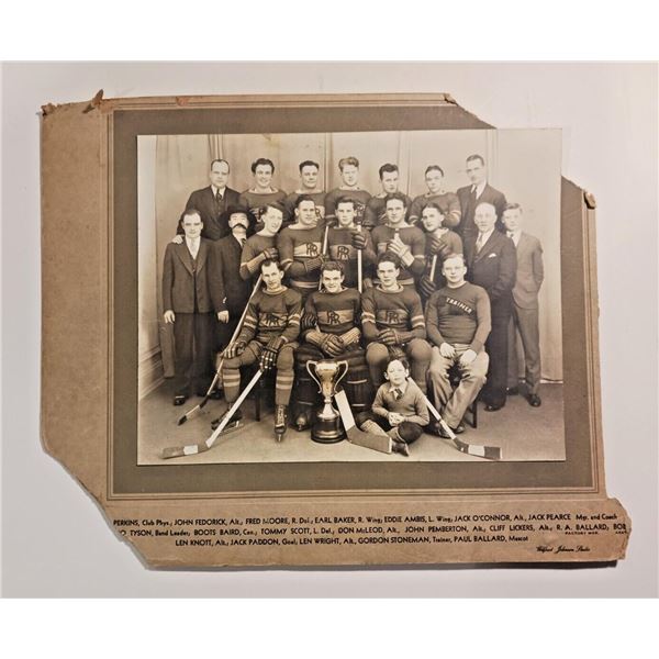 1920s Cabinet Photo R.A.Ballard Paul Ballard