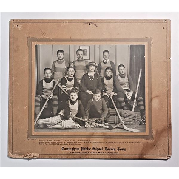 1923 Cottingham School Hockey Champions Sr Minor