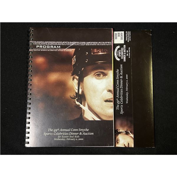 2000 Conn Smythe Celebrity Dinner/Auction Program