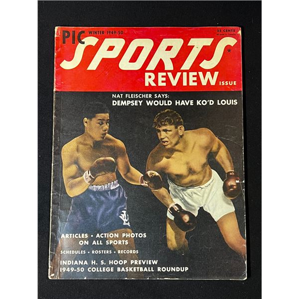 1949-50 (Winter) Pic Sports Review Issue Magazine