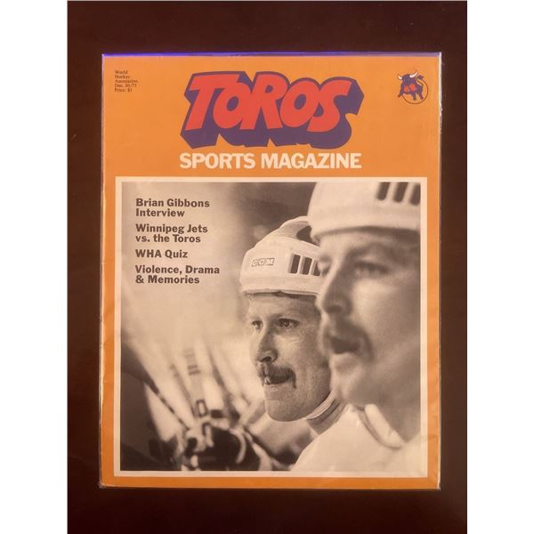 1973 Toros Sports Magazine