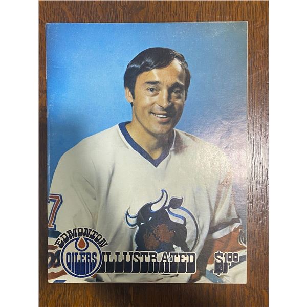 1974 Toronto Toros Edmonton Oilers Program