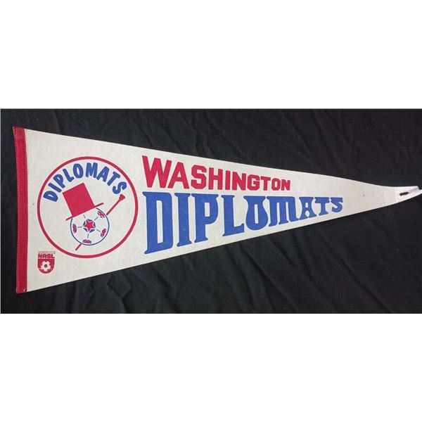Washington Diplomats NASL Soccer 30" Pennant