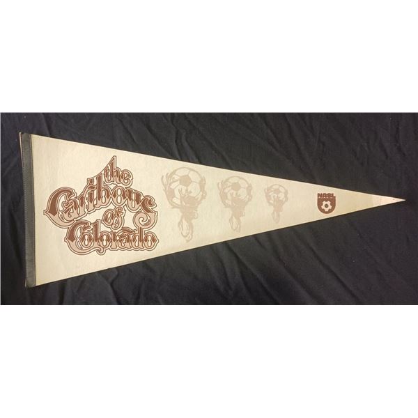 Caribous of Colorado NASL League 30" Pennant