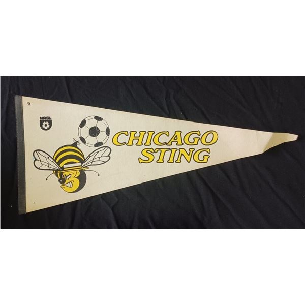 Chicago Sting NASL Soccer League 30" Pennant