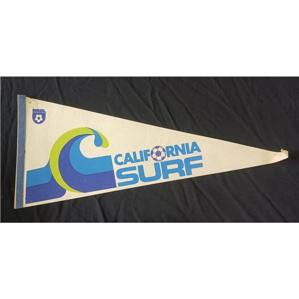 California Surf NASL Soccer League 30" Pennant