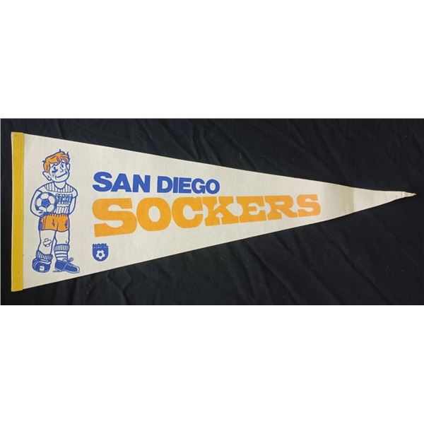 San Diego Sockers NASL Soccer League 30" Pennant