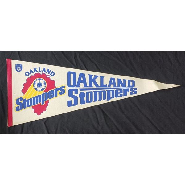 Oakland Stompers - NASL Soccer League 30" Pennant