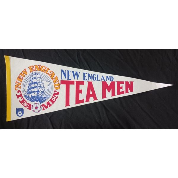 New England Teamen NASL Soccer League 30" Pennant