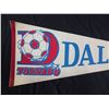 Image 2 : Dallas Tornado NASL Soccer League 30" Pennant