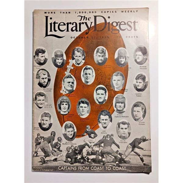 1934 Literary Digest Captains From Coast to Coast