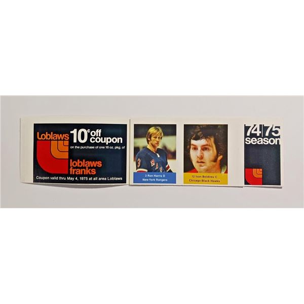 Ron Ellis Loblaws NHL Action Players 74-75 Sticker