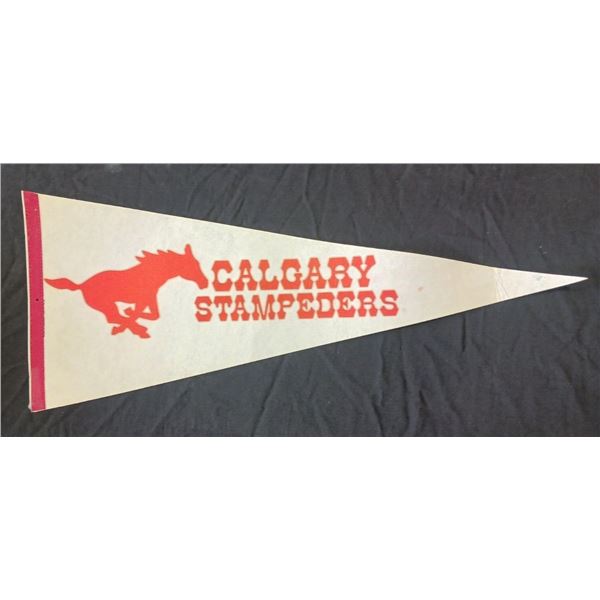 Calgary Stampeders CFL Football 30" Pennant
