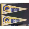 Image 1 : 1960s Los Angeles Rams 2 Bar NFL 30" Pair