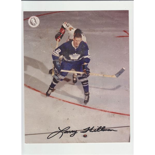 Signed Larry Hillman 8" x 10" Autographed Photo