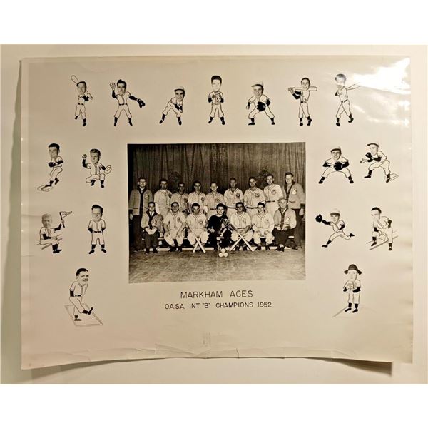 1952 Markham Aces OASA INT "B" Champs Team Photo