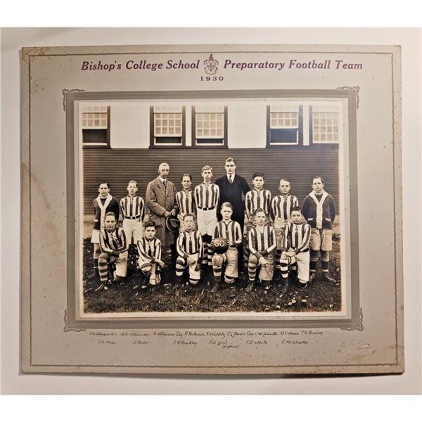1950 Bishop College School Football Photo Signed