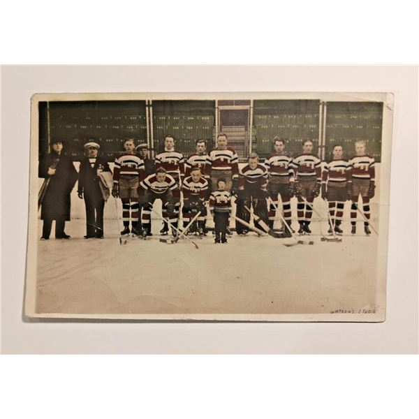 1938 Midland Hockey Team Photo Midland Bugel Band