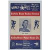 Image 1 : 1954-1955 Buffalo Bison Hockey Review Program