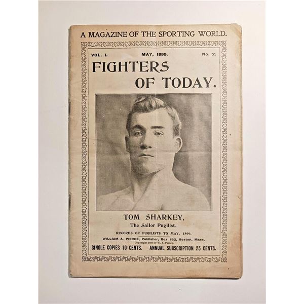 1899 Boxing Magazine Fighters of Today Vol 1 #2