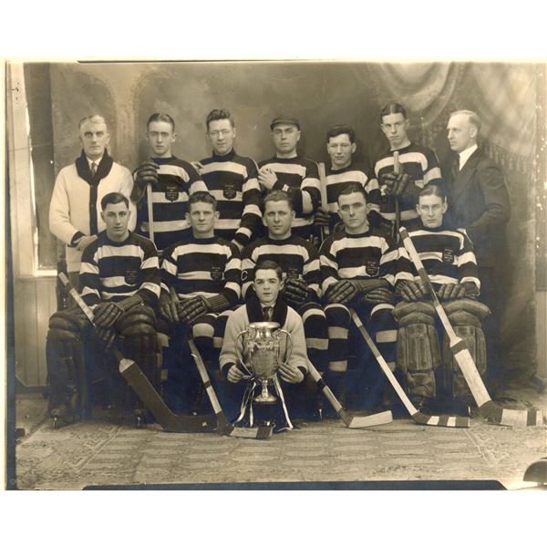 1927 Bathurst Papermakers Champs Hockey Photo