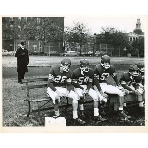 1959 Football Type1 Photo Seton Hall Brooklyn Prep