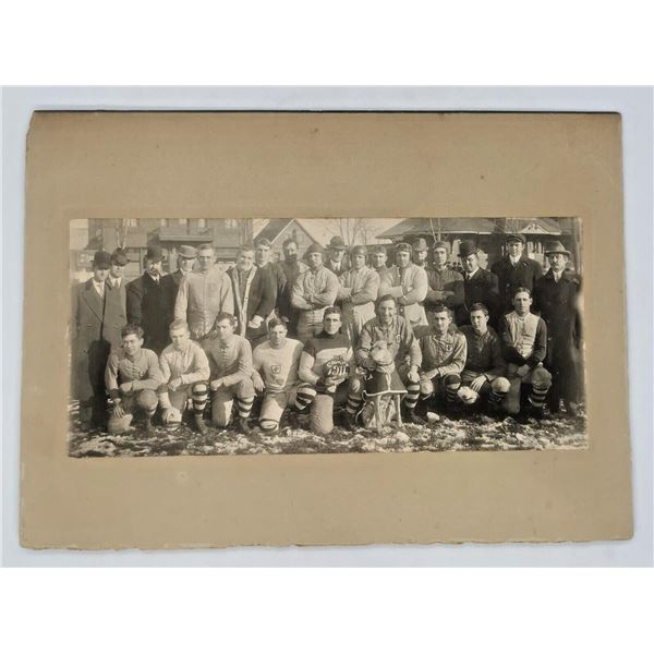 1911 Petrolia Ontario Football Championship Photo
