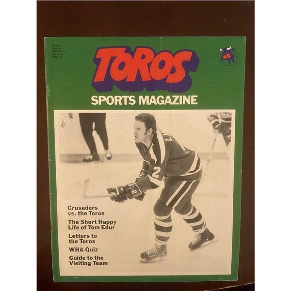 1974 Toros Sports Magazine