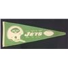Image 1 : 1960s New York Jets Single Bar - NFL 30" Pennant