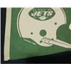 Image 4 : 1960s New York Jets Single Bar - NFL 30" Pennant