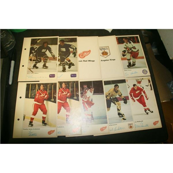 1972 Toronto Sun NHL Action Players Cards NrMt x16