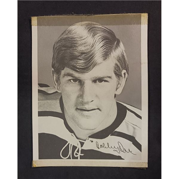 Rare Vintage BIC Bobby Orr Promo Picture board