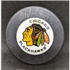 Image 1 : Chicago Blackhawks Hockey Puck Signed Bill White