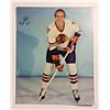 Image 1 : Bill White Blackhawks Hockey Signed 8" x 10" Photo