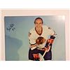 Image 3 : Bill White Blackhawks Hockey Signed 8" x 10" Photo