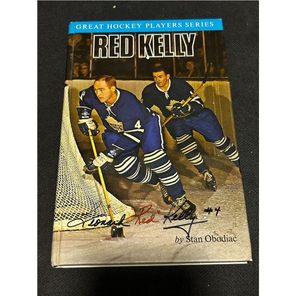 1971 Great Hockey Players Book signed by Red Kelly