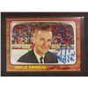 Image 2 : Emile The Cat Francis #21 Hockey Card Signed, COA