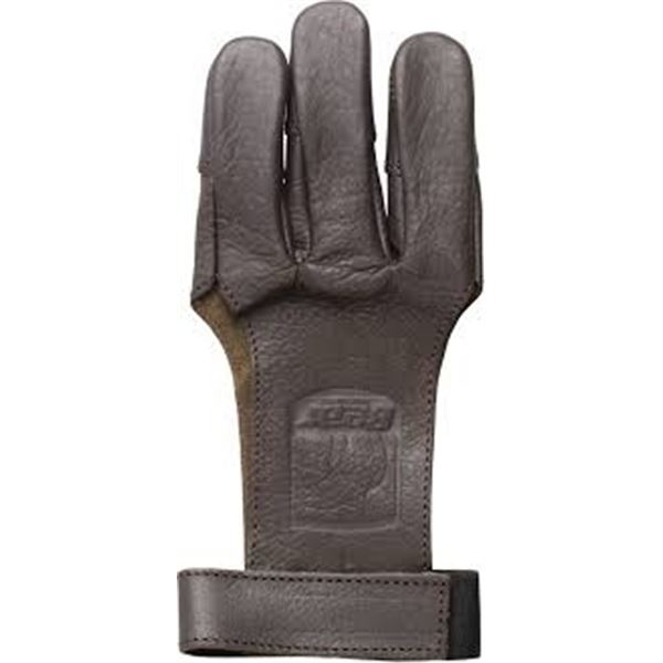 Bear Master Leather Glove  Brown L Sku at100fbgl