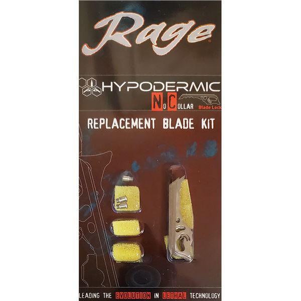 Rage Hypodermic NC Replacement Blade Kit Sku R38105