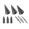 Image 1 : Bear Razorhead Variable Weight System Single Bevel Broadhead Sku BT175SB