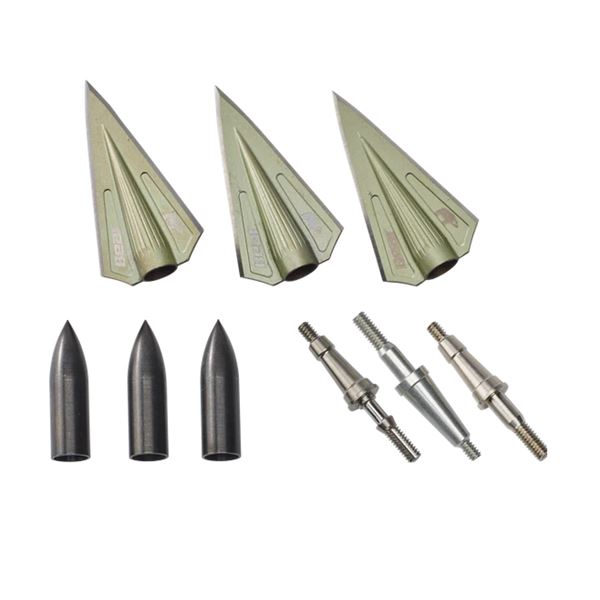 Bear Razorhead Double Bevel & Practice Points Sku BT175DB